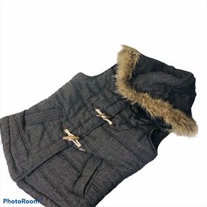 CI Sono Hodded Vest Black and Grey Size Med